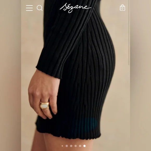 Sezane Donatela organic cotton dress - Picture 5 of 10